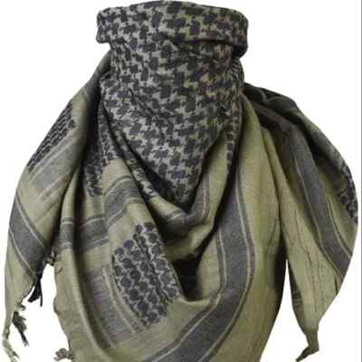 Pure Cotton Shemagh Arab Keffiyeh Military Tactical neck Wrap