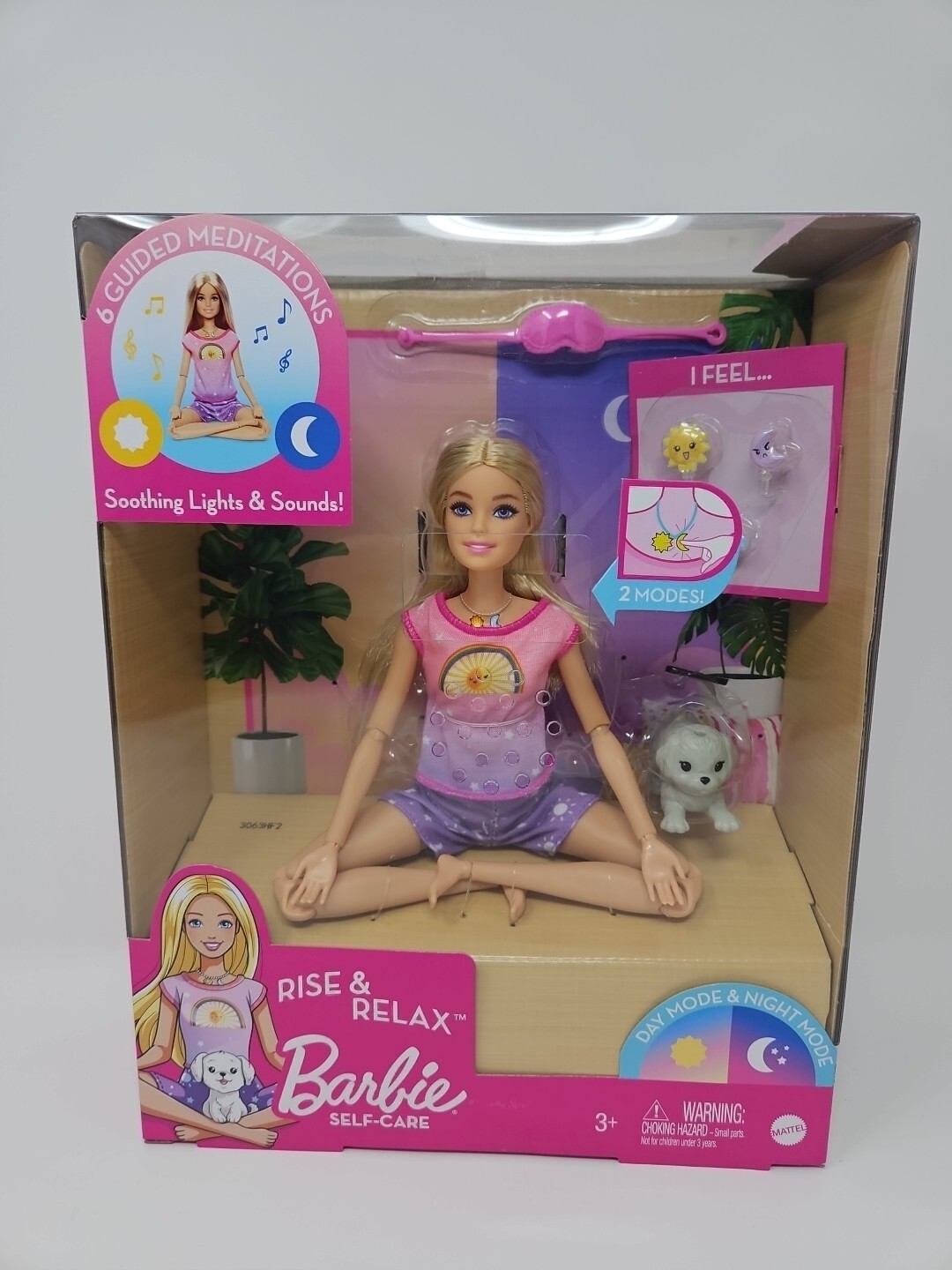 Barbie Rise and Relax Yoga and Meditation Doll NEW IN BOX!!