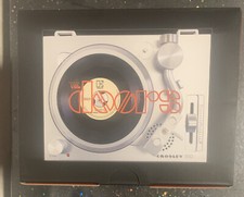 THE DOORS RSD 23 CROSLEY MINI 3 TURNTABLE WITH 3 3 RECORDS LIMITED TO 500 NEW