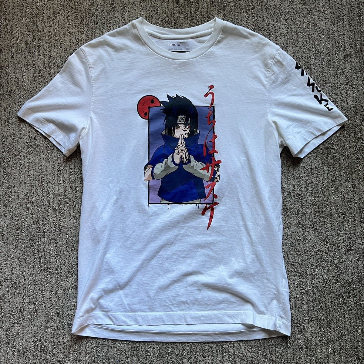 Naruto t-shirt vintage 2002 Rare Bershka Streetwear Future Naruto t-shirt vintage 2002 Rare Bershka Streetwear Future