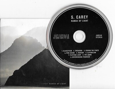 S CAREY - range of light  - CD 9 tracks