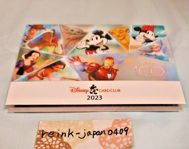 Disney JAPAN Pin 2023 Disney CARD CLUB LE 100 Years Of Wonder Mickey & Minnie JP Disney JAPAN Pin 2023 Disney CARD CLUB LE 100 Years Of Wonder Mickey & Minnie JP