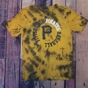 pittsburgh pirates tie dye shirt