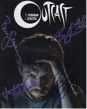 PATRICK FUGIT REG E. CATHEY SIGNED OUTCAST PHOTO 8X10 AUTOGRAPH CAST PATRICK FUGIT REG E. CATHEY SIGNED OUTCAST PHOTO 8X10 AUTOGRAPH CAST