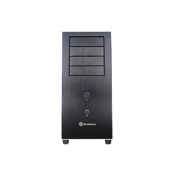 Silverstone TJ04-E Midi-Tower Nero, Argento (Silverstone SST-TJ04B-E TemJin Midi