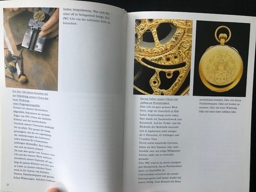 Watch catalog / Catalogue montres IWC 1991 168 pages en allemand - Picture 3 of 5