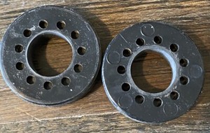 (2) Tony Little Gazelle Supreme Replacement Parts - Footbed Side Buffer Ring