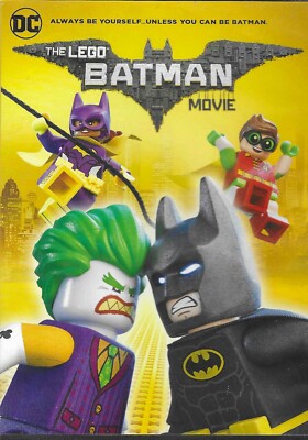 The Lego Batman Movie (DVD, 2017, Warner Brothers)
