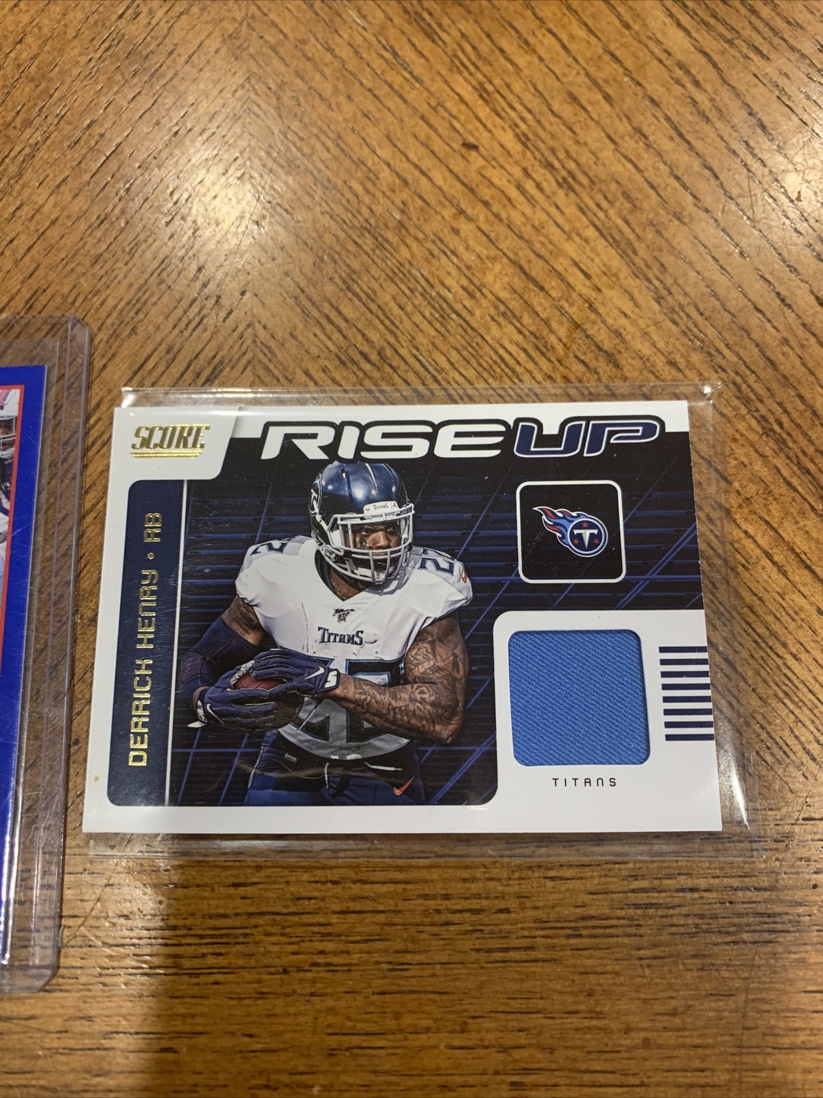 DERRICK HENRY 2019-20 SCORE GAME-USED JERSEY RELIC TITANS & 19' Score Blue  /100 | eBay