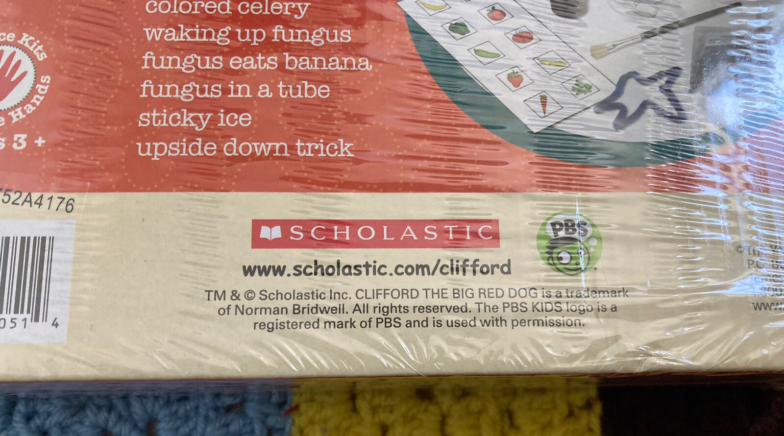 Scholastic Clifford The Big Red Dog Kitchen Science Kit Ages 3+ Sealed BRAND NEW