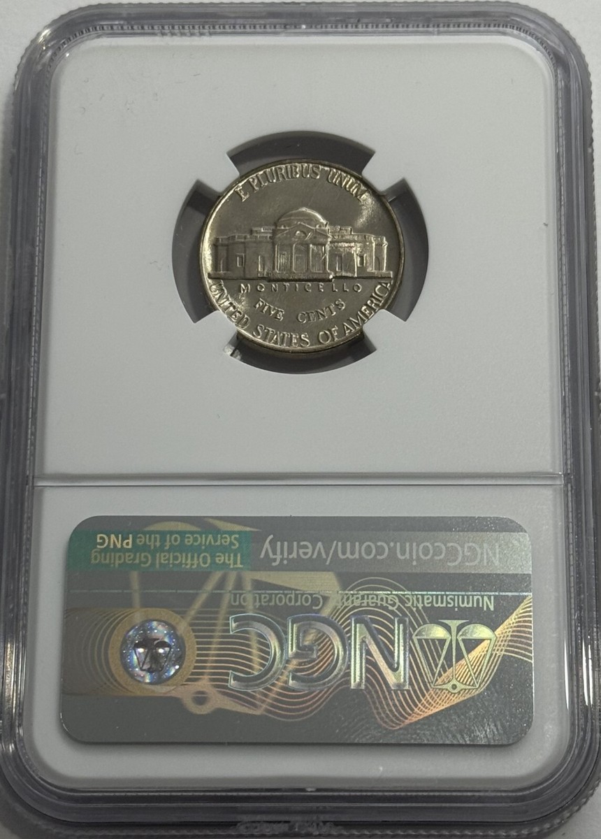 1942 NGC DDO FS-101 MS65 Double Die Jefferson Silver Nickel 5c