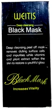 WEITIS Deep Cleansing Black Mask - Peel off Mask - Increases Vitality