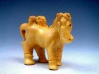 Boxwood Hand Carved Japanese Netsuke Sculpture Lady Bug On Horse Back #09042502 — photo 2