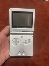 🔥🔥Nintendo Game Boy Advance SP AGS-001 Handheld System - Silver TESTED