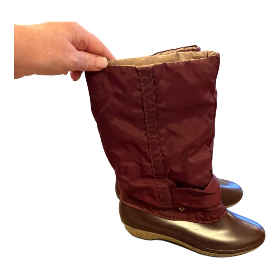 Botas de lluvia vintage hechas en EE. UU. para mujer EE. UU. 6,5 multi estilo retro ropa de calle Foto 3 de 4