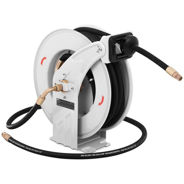 Hochdruck-Schlauchtrommel Hochdruckreiniger Automatik Schlauch Aufroller 15M 160-image