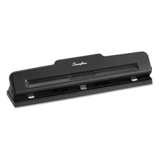 Adjustable Three Hole Punch 10 Sheet Capacity Swingline Office Punch Three