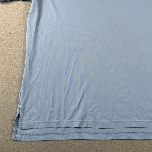 Peter Millar Sommer Comfort Poloshirt Herren XL hellblau wirklich Logo bestickt - Bild 4 von 24