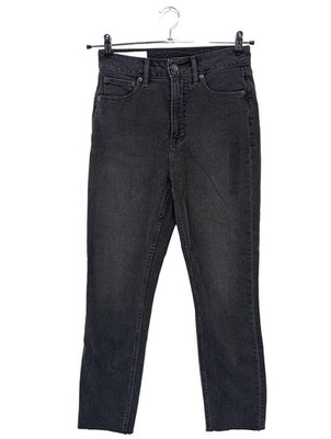 GAP High Waist Jeans Damen Jeans Gr. DE 36 hellgrau Casual-Look