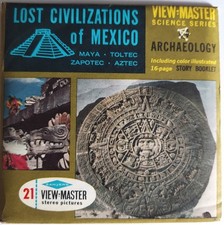 View Master Lost Civiizations of Mexcio 3 Reels B008 Sawyers