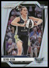 Sevgi Uzun Rookie RC 2024 Panini Prizm WNBA #92 Silver Prizms Dallas Wings