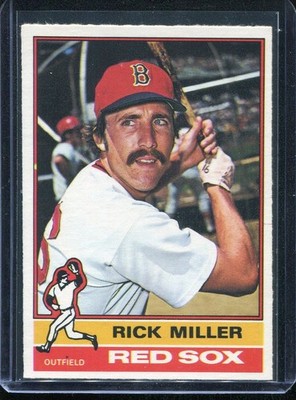 1976  OPC  O-PEE-CHEE  Baseball  # 302   Rick Miller   (NM+)   Near Mint Plus