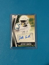2022 SAGE Low Series - Autographs Jeffrey Gunter #A-JG Black (AU, RC)