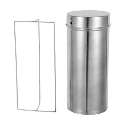 Stainless Steel Petri Dish High Pressure Resistant Lab Sterilization Can