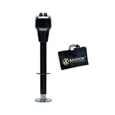 Bastion Distribution Electric Power Tongue Jack with Cover | A-Frame | 3500 P...