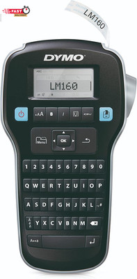 DYMO Label Maker Labelmanager 160 Portable Label Maker, Easy-To-Use, One-Touch S