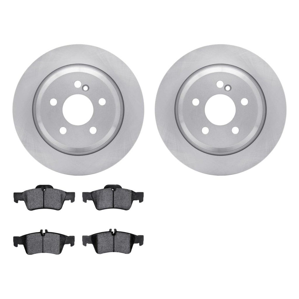 Mercedes-Benz SLS AMG 2011-2013 Rear Brake discs Set