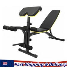 Indoor Adjustable Weight Bench Incline Bench Decline Full Body Workout Bench New