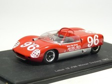 Spark S0256 1/43 1962 Lotus 19 Winner Daytona Dan Gurney Resin Model Car
