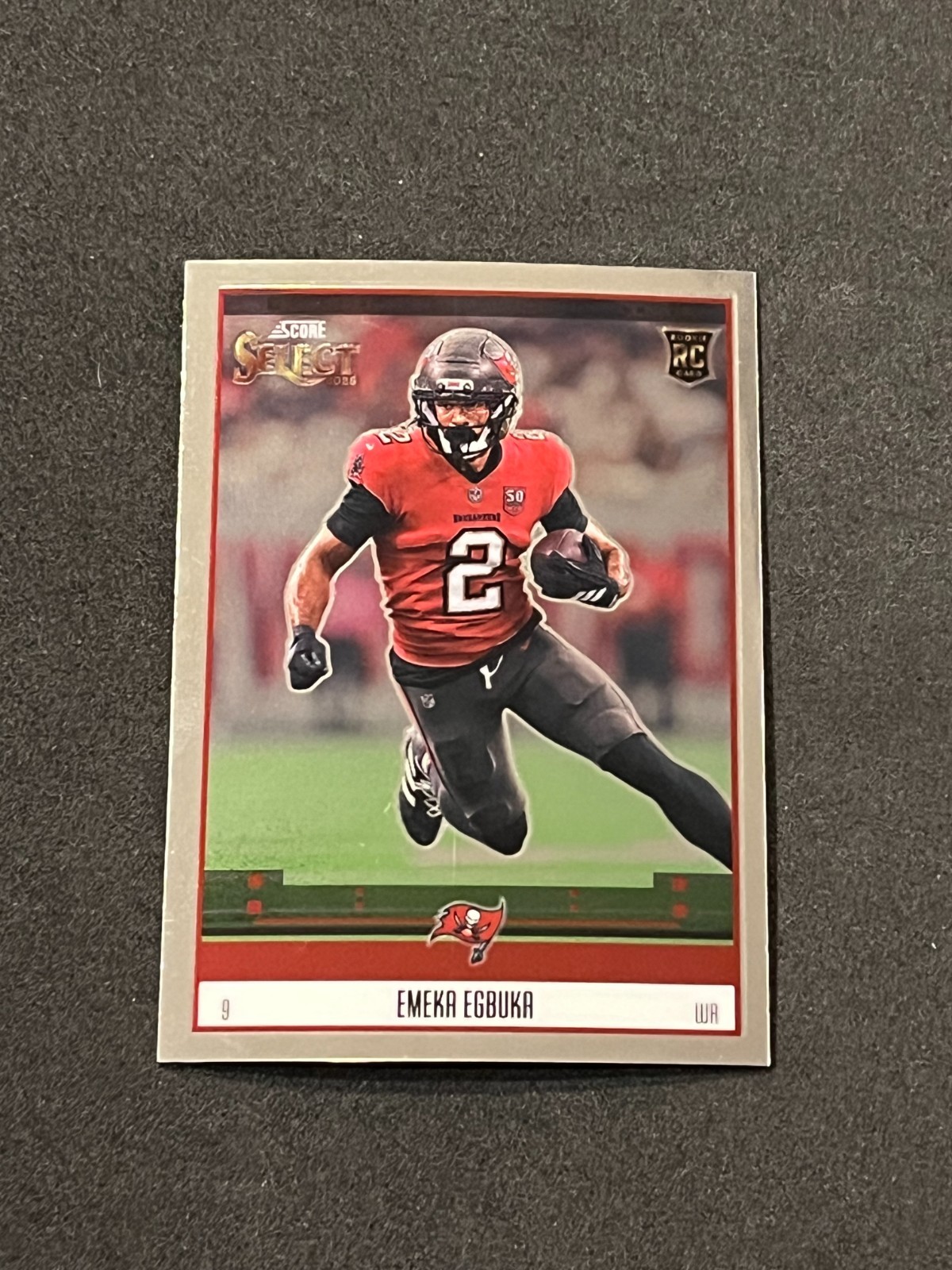 2025 Panini Select Football Emeka Egbuka Score Select Throwback Rookie #21