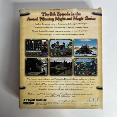 MIGHT & MAGIC 8 : DAY OF THE DESTROYER IBM PC