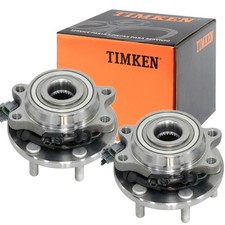 4wd Timken Front Wheel Bearing Hub Assembly Pair For Nissan Frontier 6 Lugs