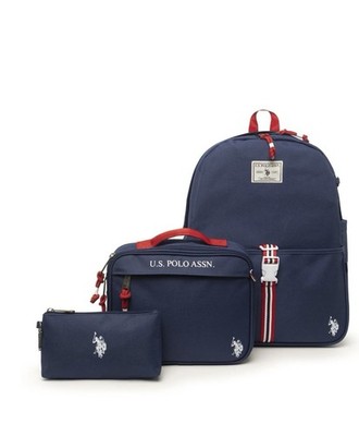 US polo blue backpack with tags U.S. POLO ASSN. backpack Stanford Backpack Navy | Buy bags  main image 4
