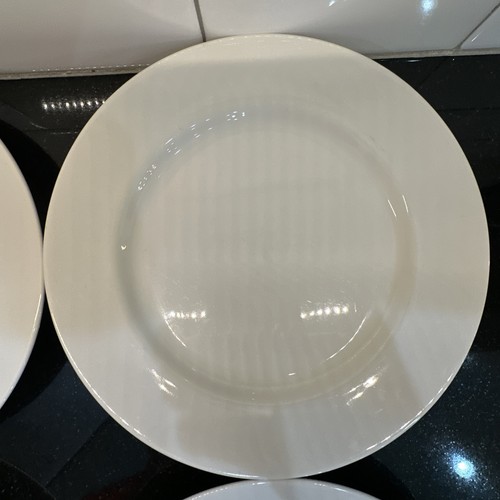 "Juego de 6 platos de ensalada herbáceos micáceos súper blancos Emeril by Wedgwood 9-1/4""" - Imagen 7 de 20