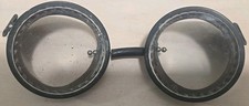 Vintage Safety Goggles Bakelite Aviation Motorcycle