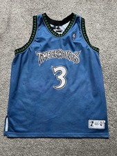 Vintage Starter Authentic Minnesota Timberwolves Stephon Marbury Jersey XL 90 s