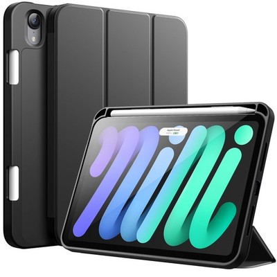 JETech Hülle für iPad mini (A17 Pro, Modell 2024, 7. Generation) / Schwarz 