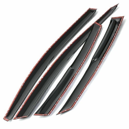 2013-2018 For Ford Fusion Window Visor Rain Vent Guards Sun Rain Shade Deflector - Picture 10 of 17