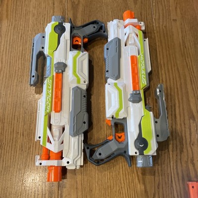 2 For Parts NERF N-Strike Modulus ECS-10 Core BLASTER Gun Only For Parts