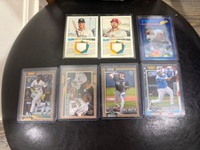 Lot Of Number And Patch Baseball Cards