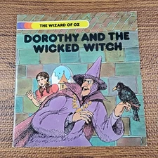 Dorothy And The Wicked Witch by Naden 1980 Paperback Book ~ Wizard Of Oz