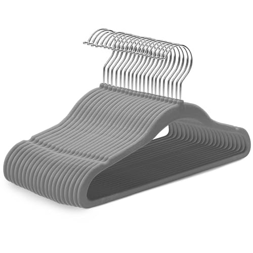 Kidoola 20 Velvet Baby Hangers, Nursery  Assorted sizes , colors 