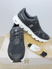 On Cloud 6 Women  s Running Shoes Size 8 Black White 3MF10070299 NEW