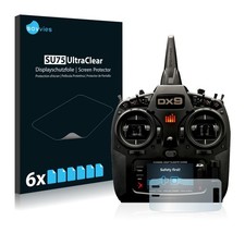 6 Pièces Savvies Film Protection Ecran pour Spektrum DX9 Film Protecteur Clair