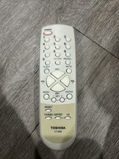 Toshiba Televisions CT-859 TV Remote Control ORIGINAL Tested