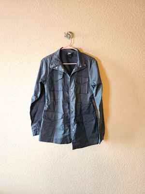 Nike Sportswear Womens M65 Woven Jacket Teal Size XS EUC